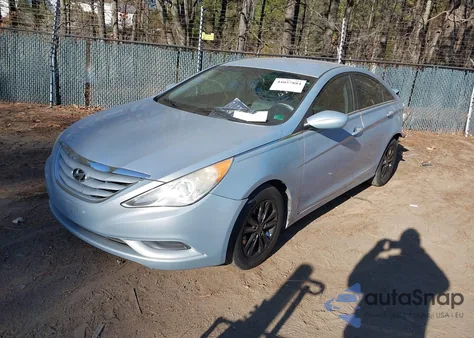 2012 Hyundai Sonata Gls z USA, uszkodzony, nr VIN 5NPEB4AC8CH472325